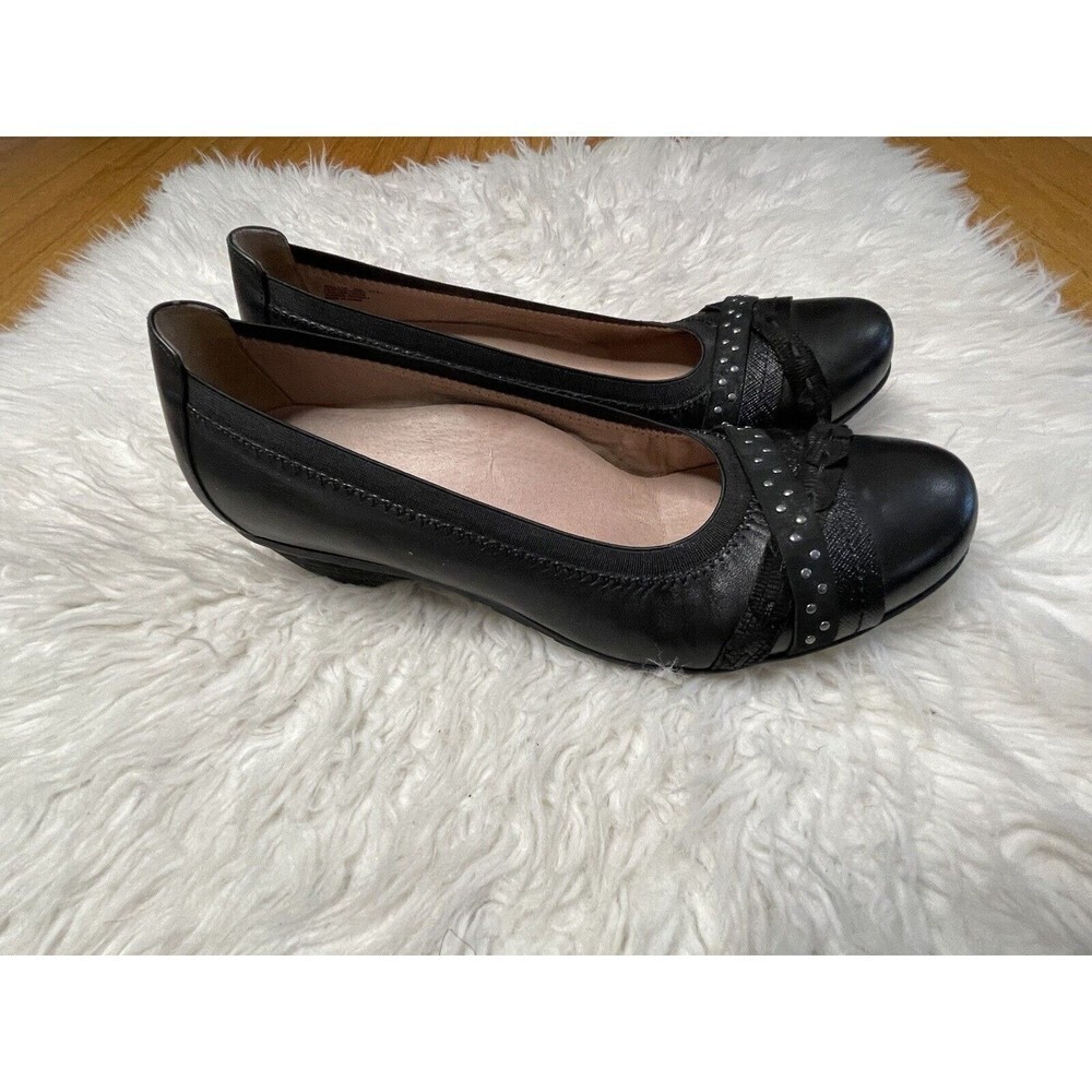 Abeo Nellie Women’s Size 9 Black Bio System Leather Shoes